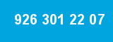 926 301 22 07 926 301 22 07